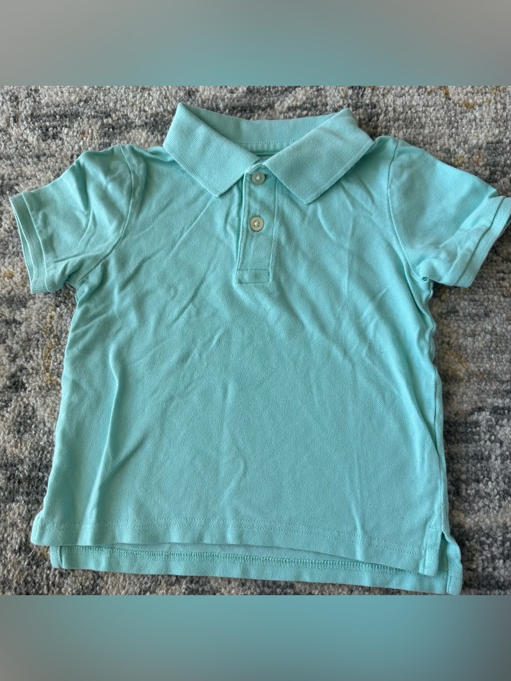 The Children's Place Light Aqua Polo Shirt